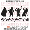 Forever Swiftie Taylor Swift Embroidery Design, Swiftie Forever Fan Gift Embroidery Digitizing Pes File