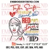 Taylor Swift Fearless Folklore Albums Embroidery Design, Album Taylor Swift Embroidery Digitizing Pes File