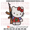 Hello Kitty Friends x Nike Embroidery Design, Sanrio Friends Embroidery Digitizing Pes File