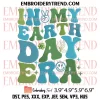 People Around The World Embroidery Design, Earth Day Embroidery Digitizing Pes File