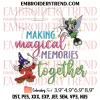 Tinker Bell Neverland Est 1953 Embroidery Design, Disney Tinkerbell Machine Embroidery Digitized Pes Files