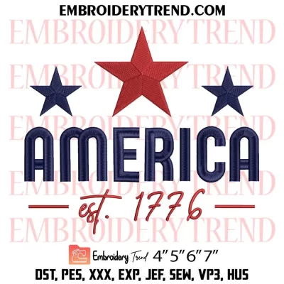 Nike 4Th Of July Heart Embroidery Design, America Flag Heart Machine Embroidery Digitized Pes Files