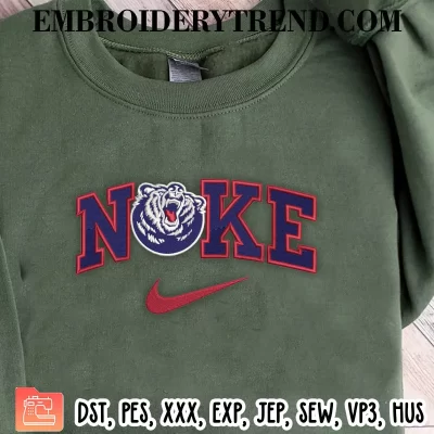 Belmont Bruins x Nike Embroidery Design, Basketball Team Machine Embroidery Digitized Pes Files