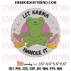 Brain Mascot Embroidery Design, Mental Awareness Embroidery Digitizing Pes File