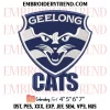 AFL Fremantle Dockers Logo Embroidery Design, Fremantle Dockers Football Club Machine Embroidery Digitized Pes Files