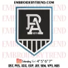 AFL Richmond Tigers Logo Embroidery Design, Richmond Football Club Machine Embroidery Digitized Pes Files