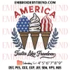 American Eagle Embroidery Design, American Flag Eagle Machine Embroidery Digitized Pes Files