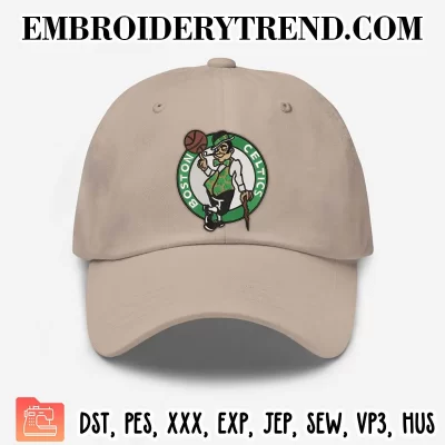 NBA Boston Celtics Logo Embroidery Design, Basketball Team Celtics Machine Embroidery Digitized Pes Files