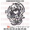 Pattern State of God Anime Embroidery Design, Solo Leveling Machine Embroidery Digitized Pes Files
