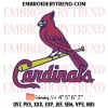St Louis Cardinals x Nike Embroidery Design, Sport Baseball Machine Embroidery Digitized Pes Files