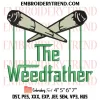 The Best Dad In The Galaxy Embroidery Design, Star Wars Fathers Day Machine Embroidery Digitized Pes Files