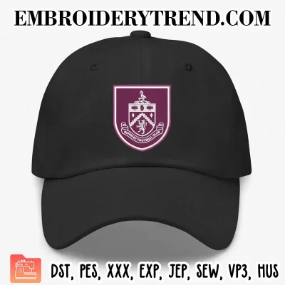 FC Burnley Logo Embroidery Design, Football Burnley Fan Machine Embroidery Digitized Pes Files
