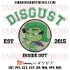 Inside Out Anxiety Est 2015 Embroidery Design, Inside Out 2 Machine Embroidery Digitized Pes Files