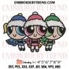 The PowerPuff Girls Funny Embroidery Design, Cartoon Machine Embroidery Digitized Pes Files