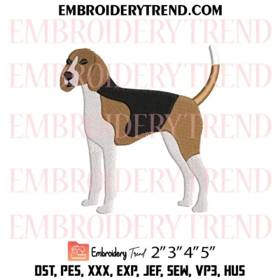 Brittany Spaniel Dog Embroidery Design, Dog Lover Machine Embroidery Digitized Pes Files