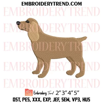 Cocker Spaniel Dog Embroidery Design, Dog Lover Machine Embroidery Digitized Pes Files