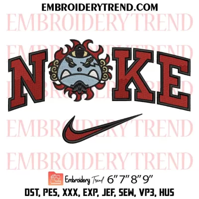 Eustass Kid Logo x Nike Embroidery Design, One Piece Anime Machine Embroidery Digitized Pes Files