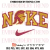 USC Trojans Football Embroidery Design, NCAA Sport Machine Embroidery Digitized Pes Files