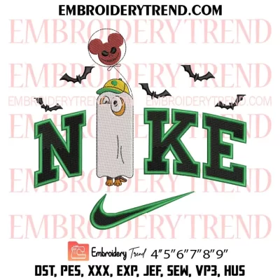 Bluey Snickers Halloween x Nike Embroidery Design, Halloween Gift Cute Machine Embroidery Digitized Pes Files