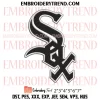 Love Chicago White Sox Embroidery Design, Baseball Fan Machine Embroidery Digitized Pes Files