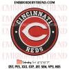 Cincinnati Reds Est 1881 Embroidery Design, MLB Baseball Machine Embroidery Digitized Pes Files