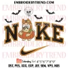 Bluey Snickers Halloween x Nike Embroidery Design, Halloween Gift Cute Machine Embroidery Digitized Pes Files