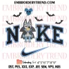 Bluey Snickers Halloween x Nike Embroidery Design, Halloween Gift Cute Machine Embroidery Digitized Pes Files