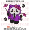 Witch Kuromi Halloween Embroidery Design, Cute Sanrio Halloween Machine Embroidery Digitized Pes Files