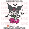 Hello Kitty Dia De Los Muertos Embroidery Design, Day Of The Dead Hello Kitty Machine Embroidery Digitized Pes Files