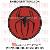 Deadpool Logo Embroidery Design, Marvel Movie Machine Embroidery Digitized Pes Files