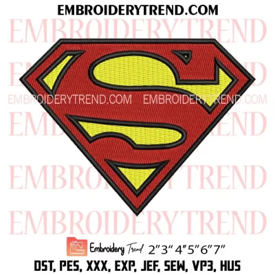 Daredevil Logo Embroidery Design, Marvel Movie Machine Embroidery Digitized Pes Files