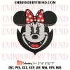 Vampire Mickey Face Embroidery Design, Disney Halloween Machine Embroidery Digitized Pes Files