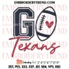 Go Titans Football Embroidery Design, Tennessee Titans Machine Embroidery Digitized Pes Files