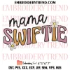 Mini Swiftie Embroidery Design, Eras Tour Machine Embroidery Digitized Pes Files