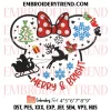 Friends The One Where They All Embroidery Design, Drink Too Much At Disney Machine Embroidery Digitized Pes Files