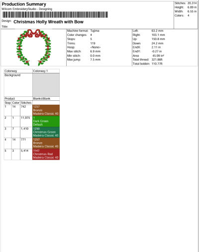 Christmas Holly Wreath with Bow Embroidery Design, Monogram Frame Machine Embroidery Digitized Pes Files