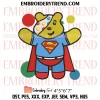 Batman Pudsey Bear Embroidery Design, Children in Need Spotty Bear Machine Embroidery Digitized Pes Files