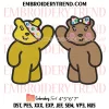 Pudsey Family Embroidery Design, BBC Children in Need Machine Embroidery Digitized Pes Files