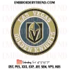 Vegas Golden Knights Est 2016 Embroidery Design, Hockey Team Logo Machine Embroidery Digitized Pes Files