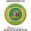 NCAA Oregon Est 1876 Embroidery Design, Oregon Ducks Football Machine Embroidery Digitized Pes Files