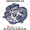 Hello Kitty Cheerleader North Carolina Tar Heels Embroidery Design, Basketball Cheerleader Fan Machine Embroidery Digitized Pes Files