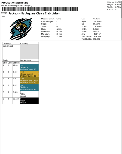 Jacksonville Jaguars Claws Embroidery Design, NFL Sport Machine Embroidery Digitized Pes Files