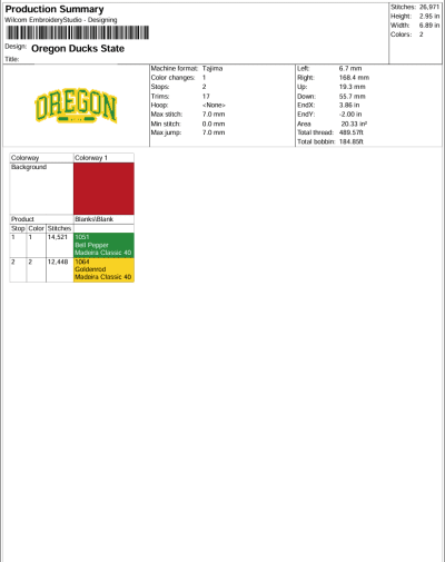 Oregon Ducks State Embroidery Design, Football Ducks State Machine Embroidery Digitized Pes Files