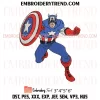 Nike Captain America Embroidery Design, Marvel Movie Machine Embroidery Digitized Pes Files