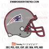 New England Patriots Claws Embroidery Design, NFL Sport Machine Embroidery Digitized Pes Files