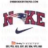 Love New England Patriots Embroidery Design, Logo Patriots Football Machine Embroidery Digitized Pes Files