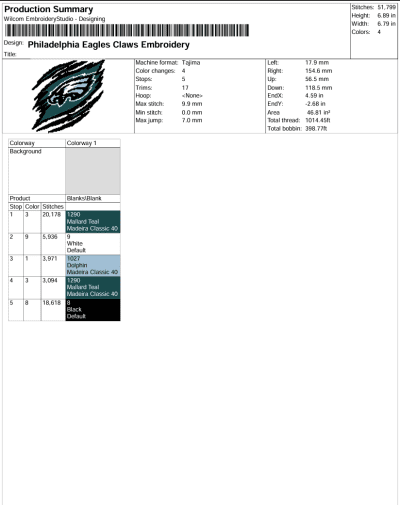 Philadelphia Eagles Claws Embroidery Design, NFL Sport Machine Embroidery Digitized Pes Files