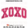 You Are Worthy of Love Bow Embroidery Design, Valentine’s Day Machine Embroidery Digitized Pes Files