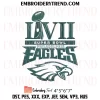 Taylor Liked The Birds First Embroidery Design, Taylor Swift Philadelphia Eagles Super Bowl Machine Embroidery Digitized Pes Files